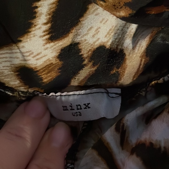 Leopard print wide leg pant - Picture 5 of 5